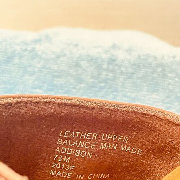 Earth Origins Addison Shoes Womens Size 7.5M Brown Leather Slip On Mules Comfort - Picture 5 of 15